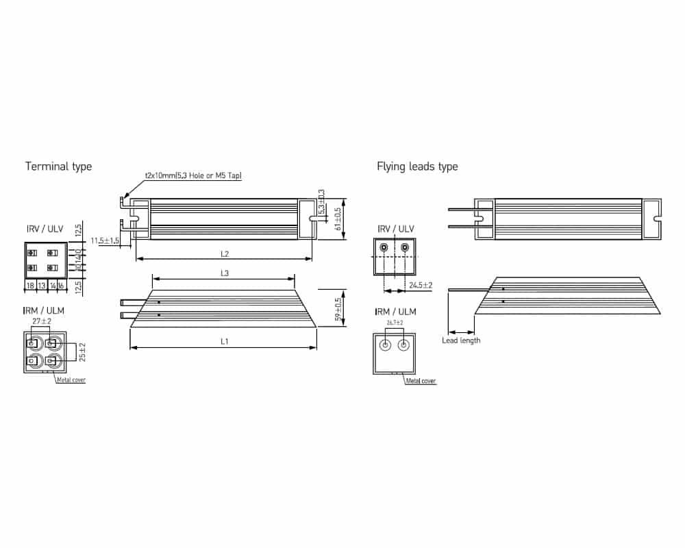 RARA ULV1200 Resistor Series | Rhopoint Components